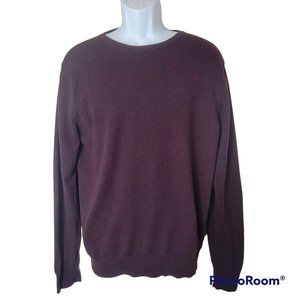 J. Crew Men's Merlot Sweater Size Large EUC